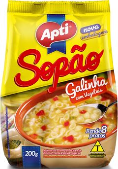 Sopao Apti Galinha Com Macarrao E Vegetais 180g