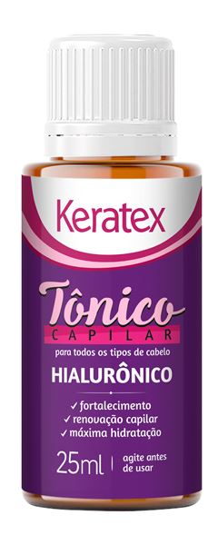 Tônico Capilar Keratex Hialurônico 25ml