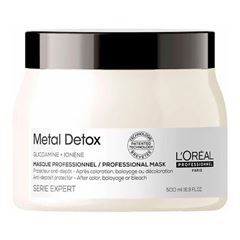 Máscara L´Oréal Professionnel Série Expert Metal Detox 500ml
