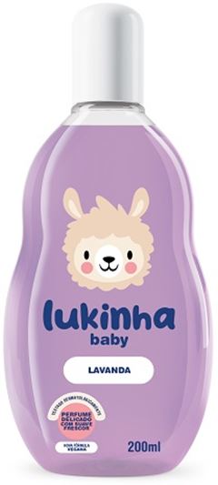 Colônia Infantil Lukinha Baby Lavanda 200ml