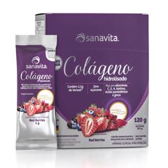 Colágeno Sanavita Verisol Hidrolisado 30 Sachês 4g Cada