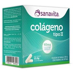 Colágeno Tipo II 30 Cápsulas
