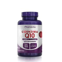Coenzima Q10 + Ômega 3 com 60 Cápsulas