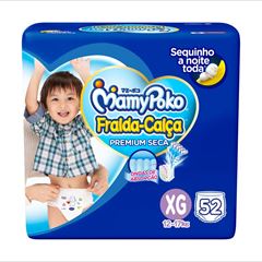 Fralda Descartável Mamypoko Calça Giga XG 52 unidades
