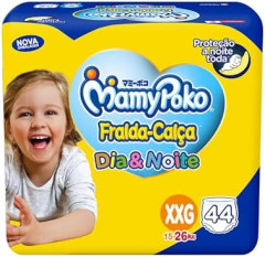 Fralda Descartável Mamypoko Calça Giga XXG 44 unidades