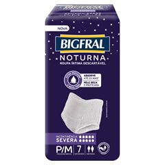 Roupa Íntima Descartável BigFral Noturna P/M 7 unidades