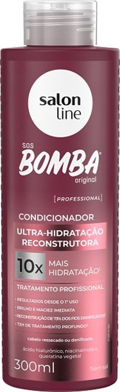 Condicionador Salon Line Bomba Hidratação Reconstrutora