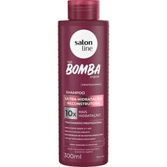 SHAMPOO SOS BOMBA ULTRA HIDRATACAO RECONSTRUTORA SALON LINE 300ML