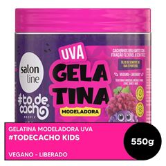Gelatina Modeladora Salon Line #Todecacho Kids Uva