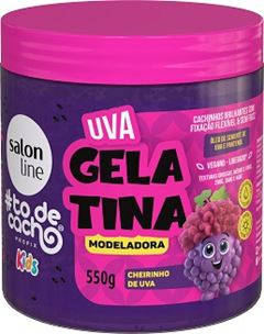 Gelatina Modeladora Salon Line #Todecacho Kids Uva