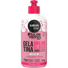 GELATINA TODECACHO BRILHO INTENSO GLOSS SALON LINE 310G