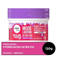 Modelador Salon Line #Todecacho Ultra Fixação 120g