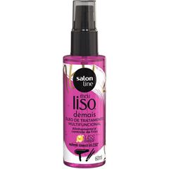 OLEO DE TRATAMENTO MEU LISO DEMAIS MULTIFUNCIONAL SALON LINE 60ML