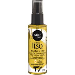 OLEO DE TRATAMENTO MUITO MAIS LISO MULTIFUNCIONAL SALON LINE 60ML