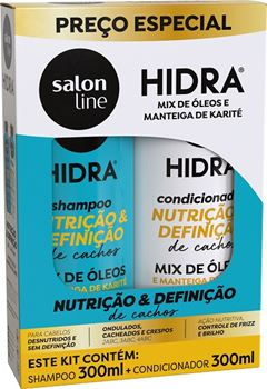 Shampoo e Condicionador Salon Line Hidra Mix de Óleos e Karité