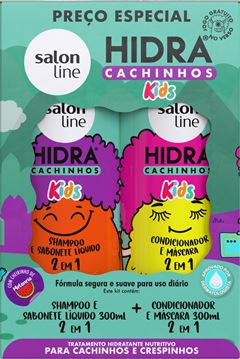 Shampoo e Condicionador Salon Line Hidra Cachinhos Kids