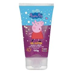 Gel Para Cabelo/Corpo Griffus Peppa Glitter 150g