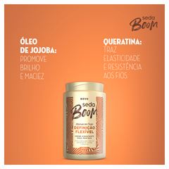 Creme para Pentear Seda Boom Definição Flexível 1kg