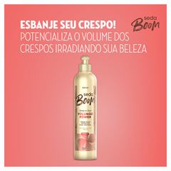 CREME PARA PENTEAR SEDA BOOM VOLUMAO BLACK 350ML