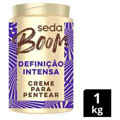 Creme para Pentear Seda Boom Definição Intensa 1kg