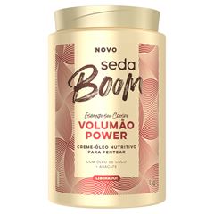 Creme para Pentear Seda Boom Volumão Black 1kg