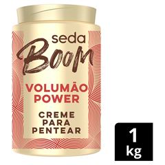 Creme para Pentear Seda Boom Volumão Black 1kg