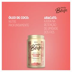 Creme para Pentear Seda Boom Volumão Black 1kg