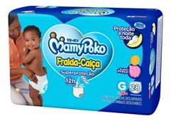 FRALDA DESCARTAVEL MAMYPOKO CALCINHA SUPER JUMBO G