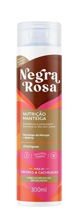 Shampoo Negra Rosa Nutrição 300ml