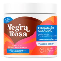 Máscara de Tratamento Negra Rosa Hidratação 500g
