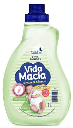 LAVA ROUPAS LIQUIDO VIDA MACIA 500ML