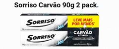 Creme Dental Sorriso Carvão 2x90g Pack