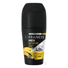 Desodorante Roll-On Francis Hidratante Masculino Amarelo 50ml