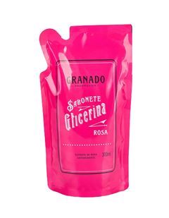Sabonete Líquido Granado Rosa 300ml Refil