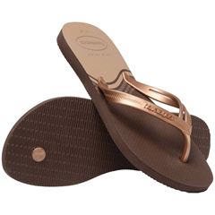 Sandália Havaianas Elegance Print Café 33/34