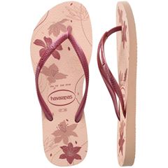 Sandália Havaianas Slim Orgânica Rosa/Rosa Gold 33/34