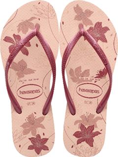 Sandália Havaianas Slim Organic Rosa/Rosa Gold 33/34