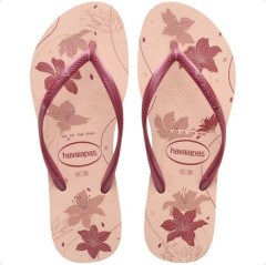 Sandália Havaianas Slim Organic Rosa/Rosa Gold 37/38