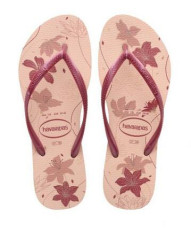 Sandália Havaianas Slim Organic Rosa/Rosa Gold 39/40