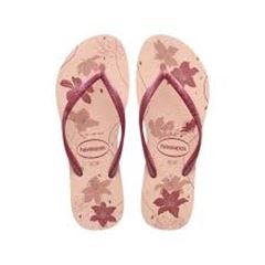 Sandália Havaianas Slim Organic Rosa e Rose Gold 41/42