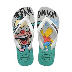 Sandália Havaianas Simpsons Bege Palha 35/36