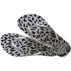 Sandália Havaianas Slim Animals Cinza/Cinza 33/34