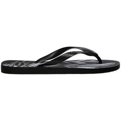 Sandália Havaianas Aloha Preto/Preto/Cinza 37/38