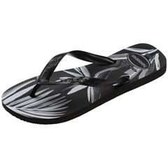 Sandália Havaianas Aloha Preto/Preto/Cinza 37/38