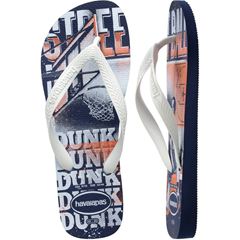 Sandália Havaianas Top Athletic Marinho/Branco/Branco 37/38