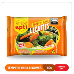 Tempero Apti Para Legumes Pack 50g