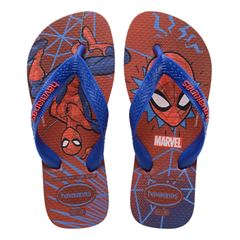 Sandália Havaianas Kids Top Marvel II Vermelho Rubi 27/28