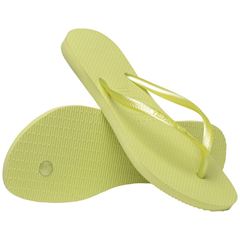 Sandália Havaianas Slim Lisa Verde Matcha 33/34