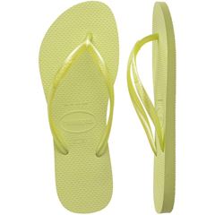 Sandália Havaianas Slim Lisa Verde Matcha 33/34