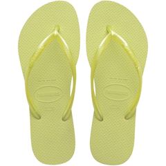 Sandália Havaianas Slim Lisa Verde Matcha 33/34